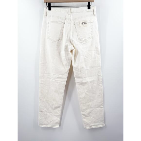 Outerknown S.E.A. Fillmore Boyfriend Jeans SZ 27 NWT Salt Organic Cotton Stretch - Picture 4 of 16